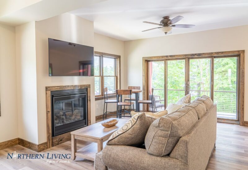 gas fireplace