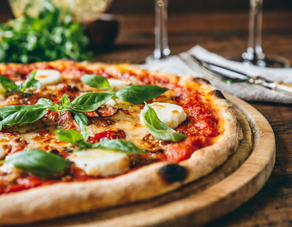 Margherita pizza