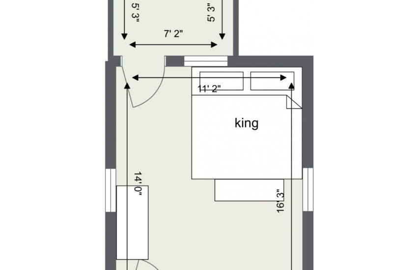 2.3.25 Floorplan letterhead - Northern Acres - Cabin 5 - 2D Floor Plan