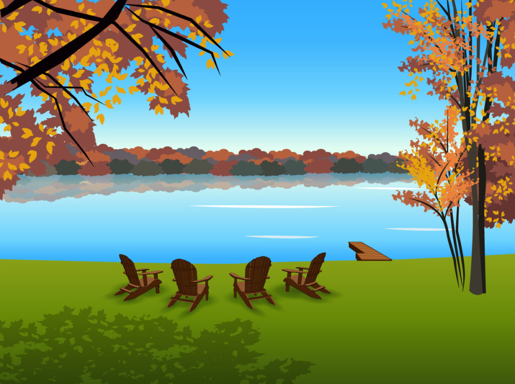 Fall Adirondack Scene
