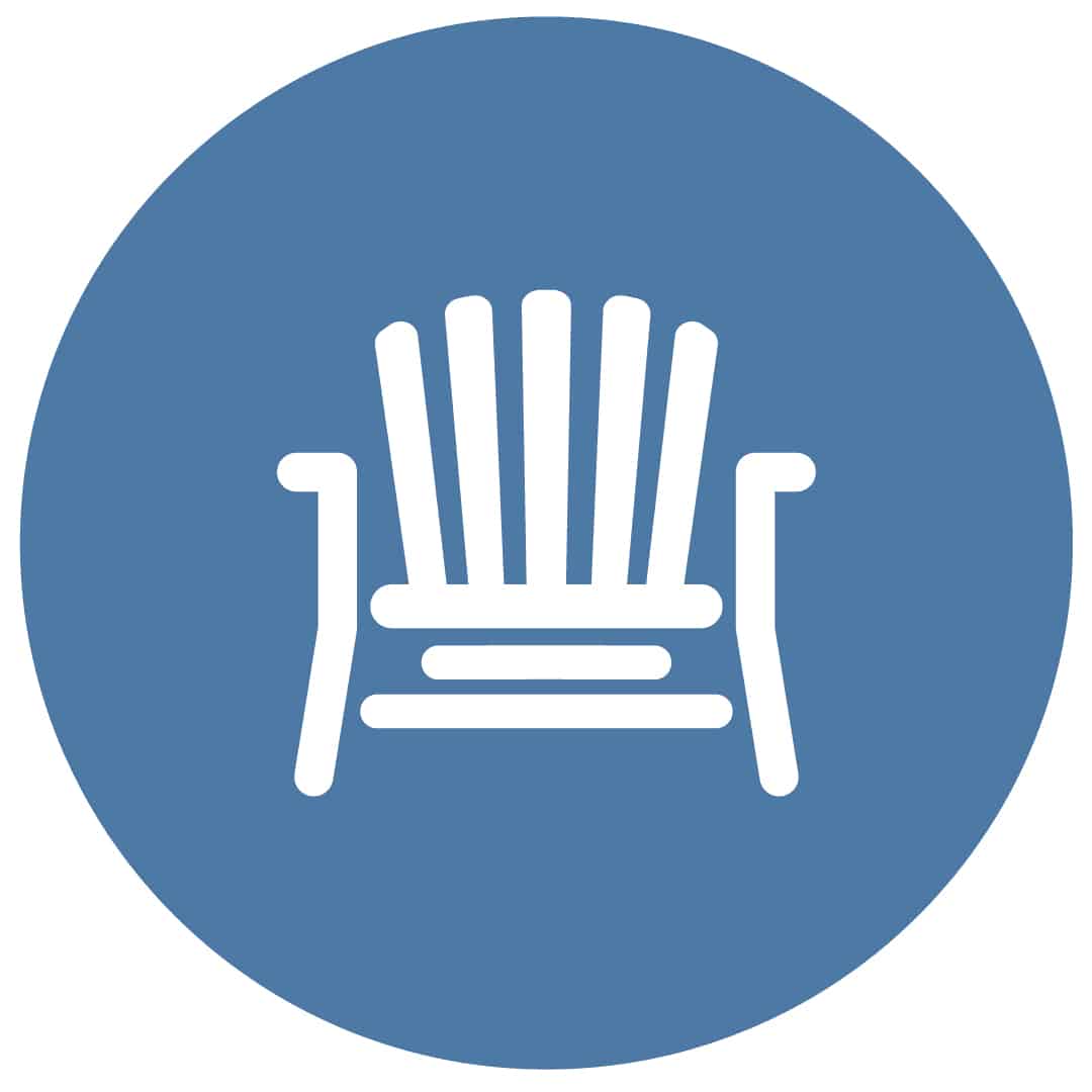 bolton landing adirondack chair icon