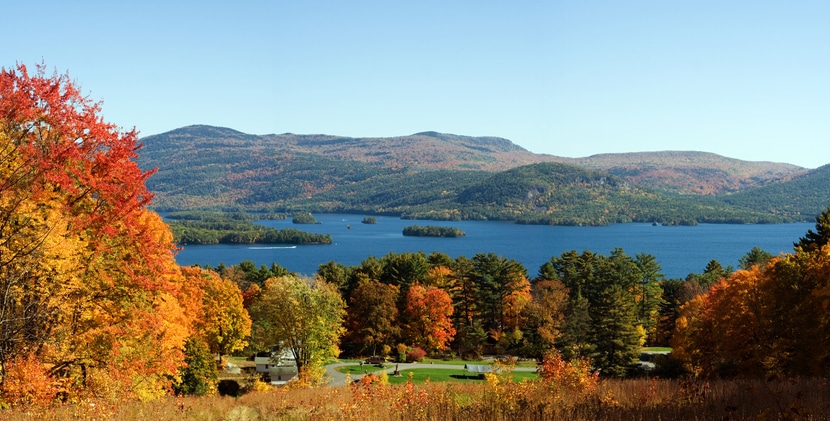 Autumn in Lake George