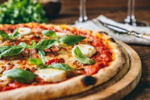 Margherita pizza