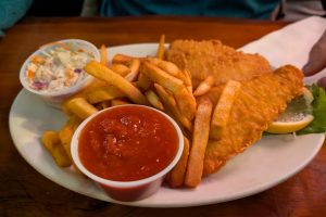 Full Moon Bar & Grill Fish & Chips