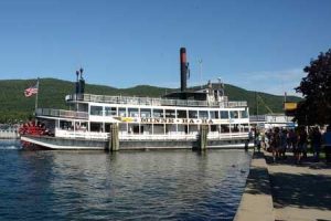 Minne-ha-ha steamboat on Lake George